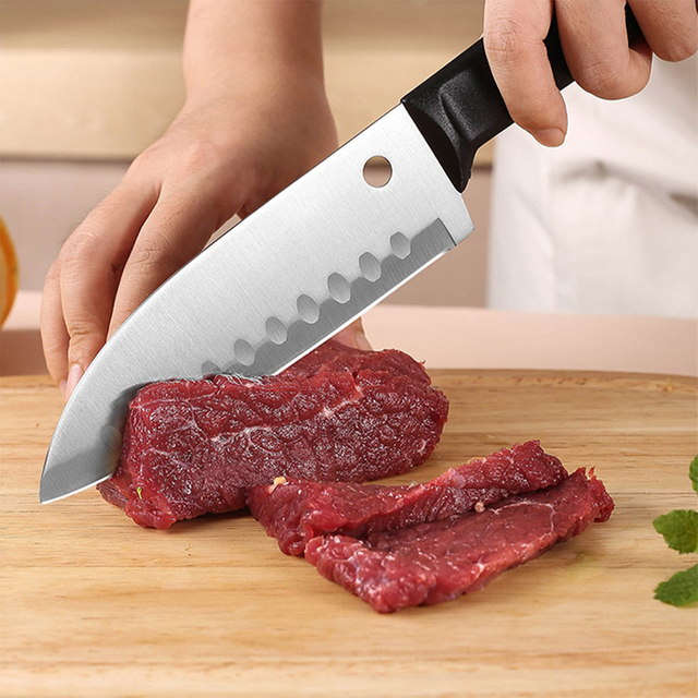 Sand 3pcs Kitchen Knife Sets with Holes