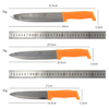 Juez de cuchillo de cocina de 3pcs simple y útil