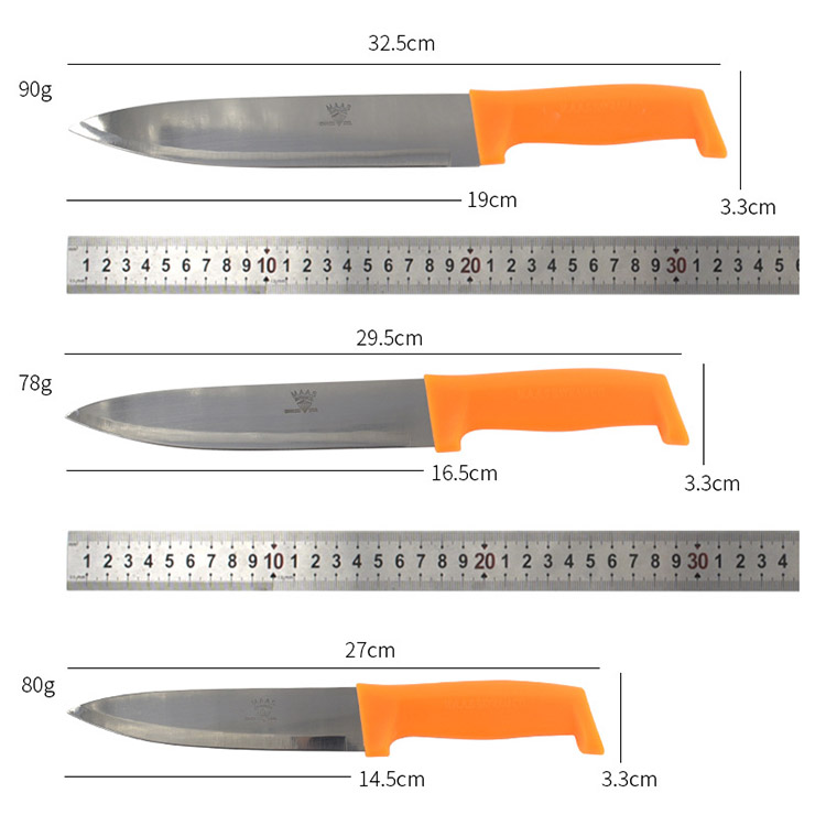 Juez de cuchillo de cocina de 3pcs simple y útil