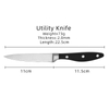 5 Inch Utility Knife Abs Handle