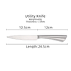 5 Inch Utility Knife With Hollow Handle