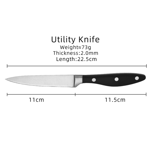 5 Inch Utility Knife Abs Handle