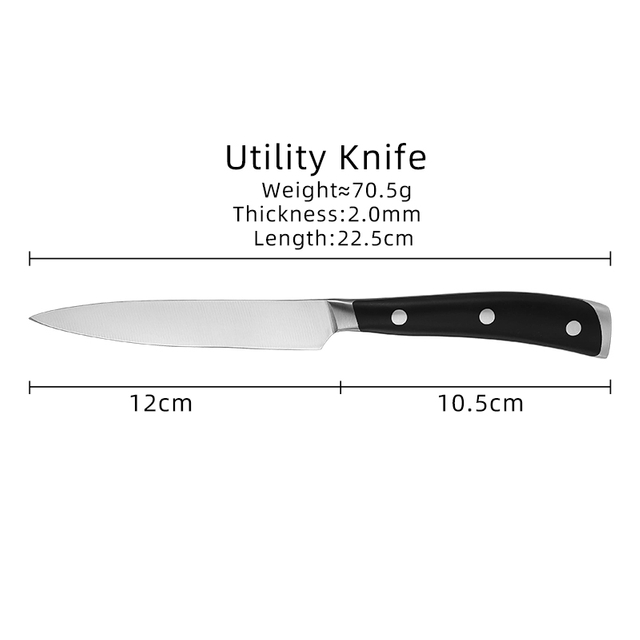 5 Inch Double Steel Head Utility Knife  