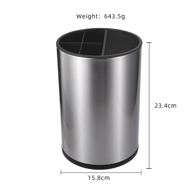 Durable Steel Knife Block