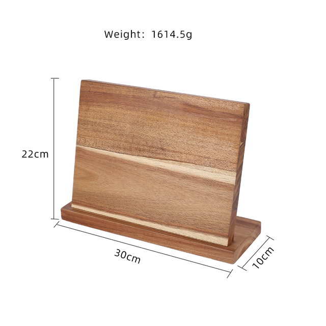 Folding Wooden Magnetic Knife Holder