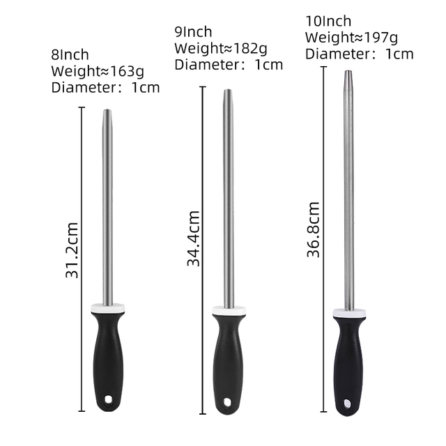 Round Diamond Sharpening Rod