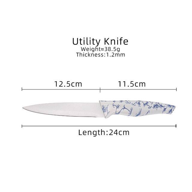 5 inch utility knife pp handle