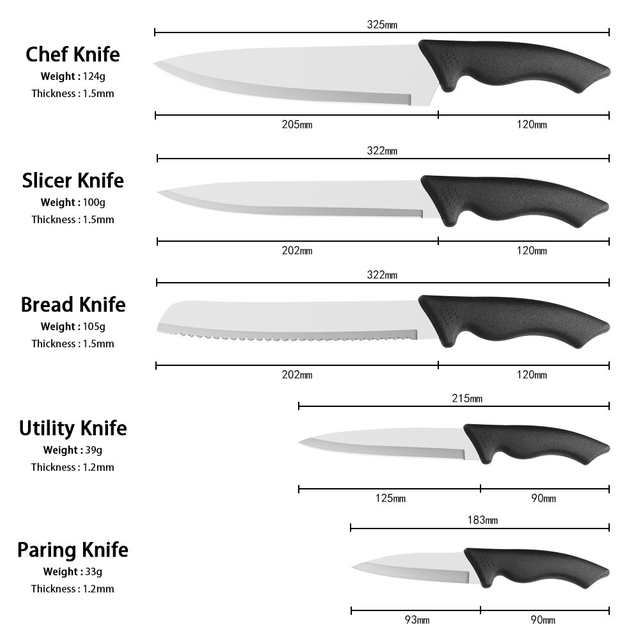 High-Carbon Stainless Steel Cutlery