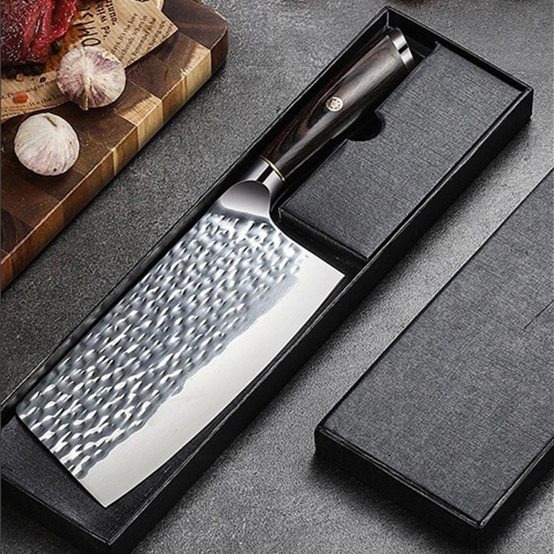 Meat Cleaver And Vegetable Kitchen Knife