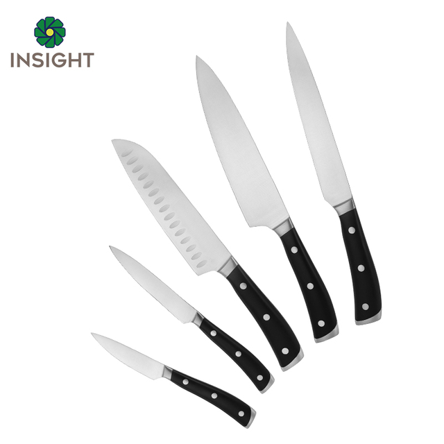 Double Steel-Head Kitchen Knives Set
