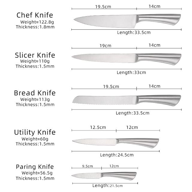 3Cr13 Chef Knife Set