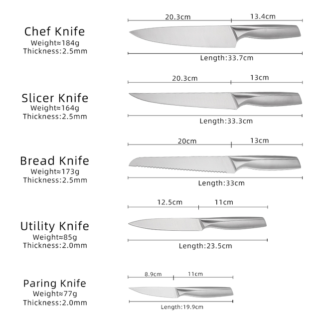 Hollow Handle Knife Set