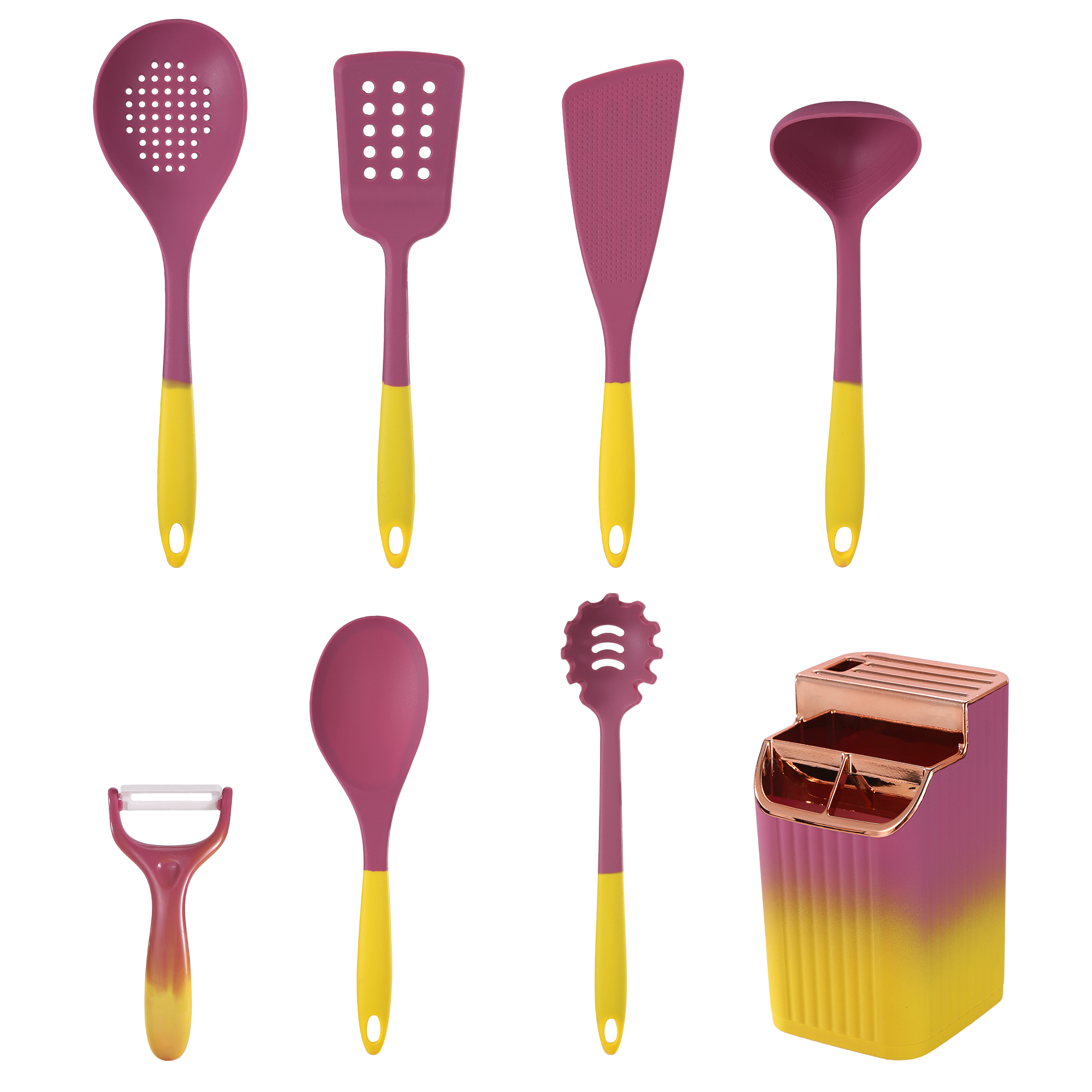 Set di coltelli da cucina in acciaio inossidabile ad alto contenuto di carbonio