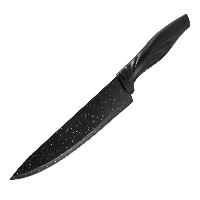 6-Piece Black Chef Knife Set