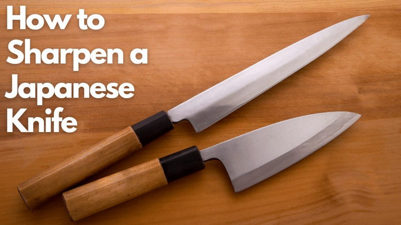How To Sharpen Japanese Kitchen Knives?
