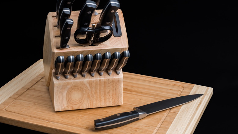 Top Knife Block Set Manufacturers
