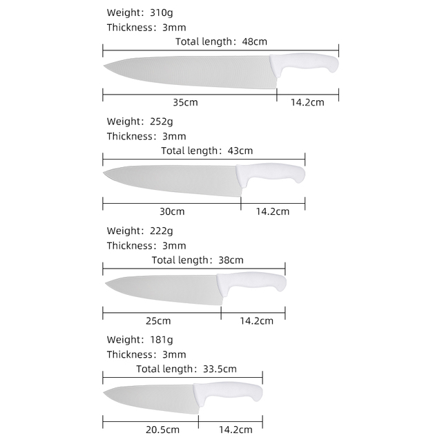 12 Inch 14 Inch Professional Chef Knife