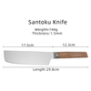 Premium Sharp Small Cleaver With Wooden Handle